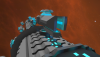 Forertress - One of the many smaller turrets fitted on the ships long tail.png