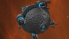Foretress - The large dome with 4 frontal turrets and the main laser weapon in the middle.png