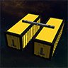Cargo containers for GS-91-1000-STANDARD - Yellow
