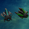 Xenon 3600 drone ships - To be used as pirates or other NPCs